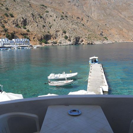 Daskalogiannis Hotel Loutro Bagian luar foto