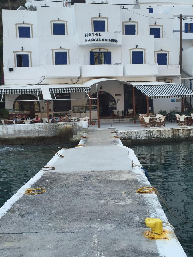 Daskalogiannis Hotel Loutro Bagian luar foto