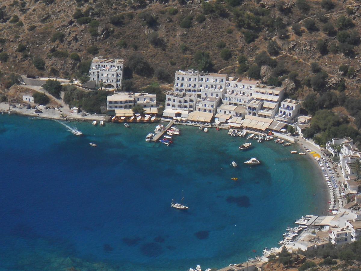 Daskalogiannis Hotel Loutro Bagian luar foto