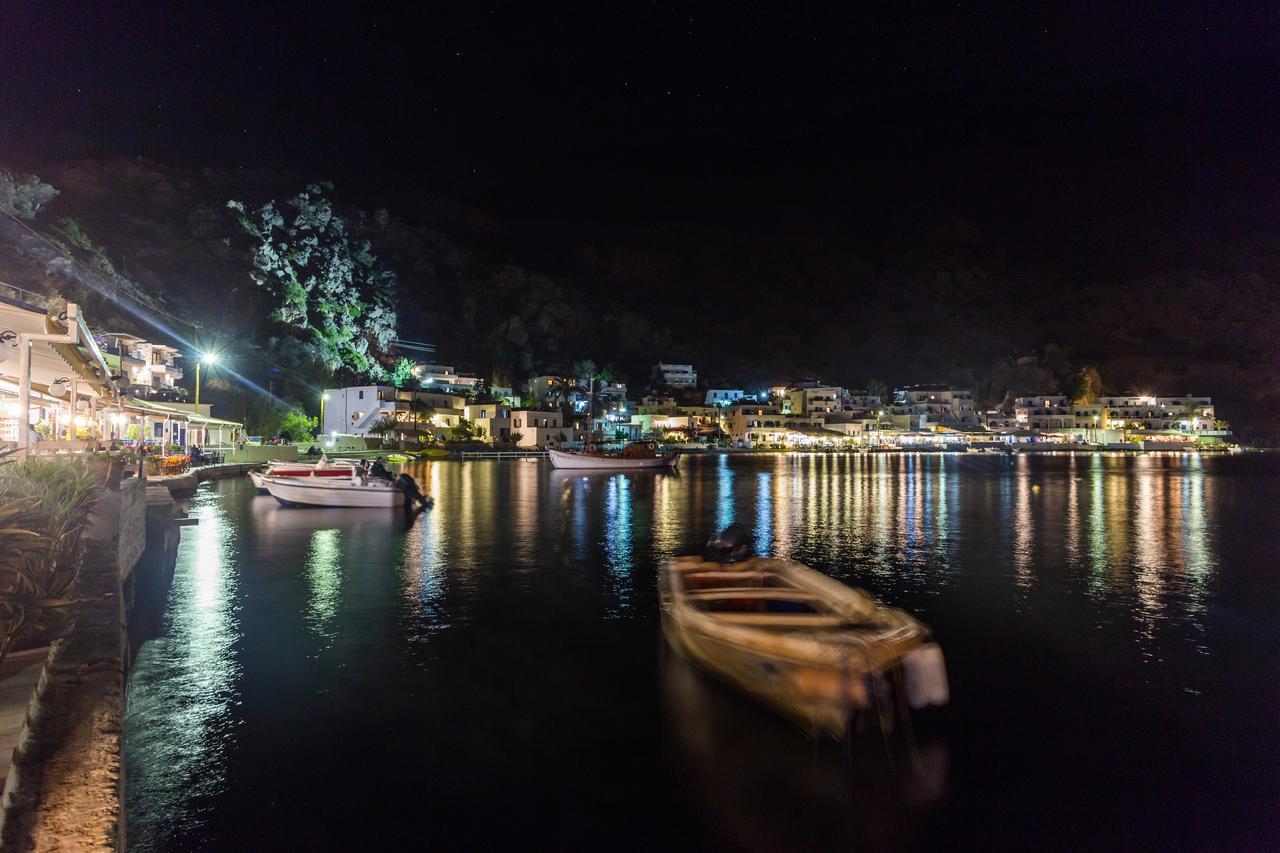 Daskalogiannis Hotel Loutro Bagian luar foto