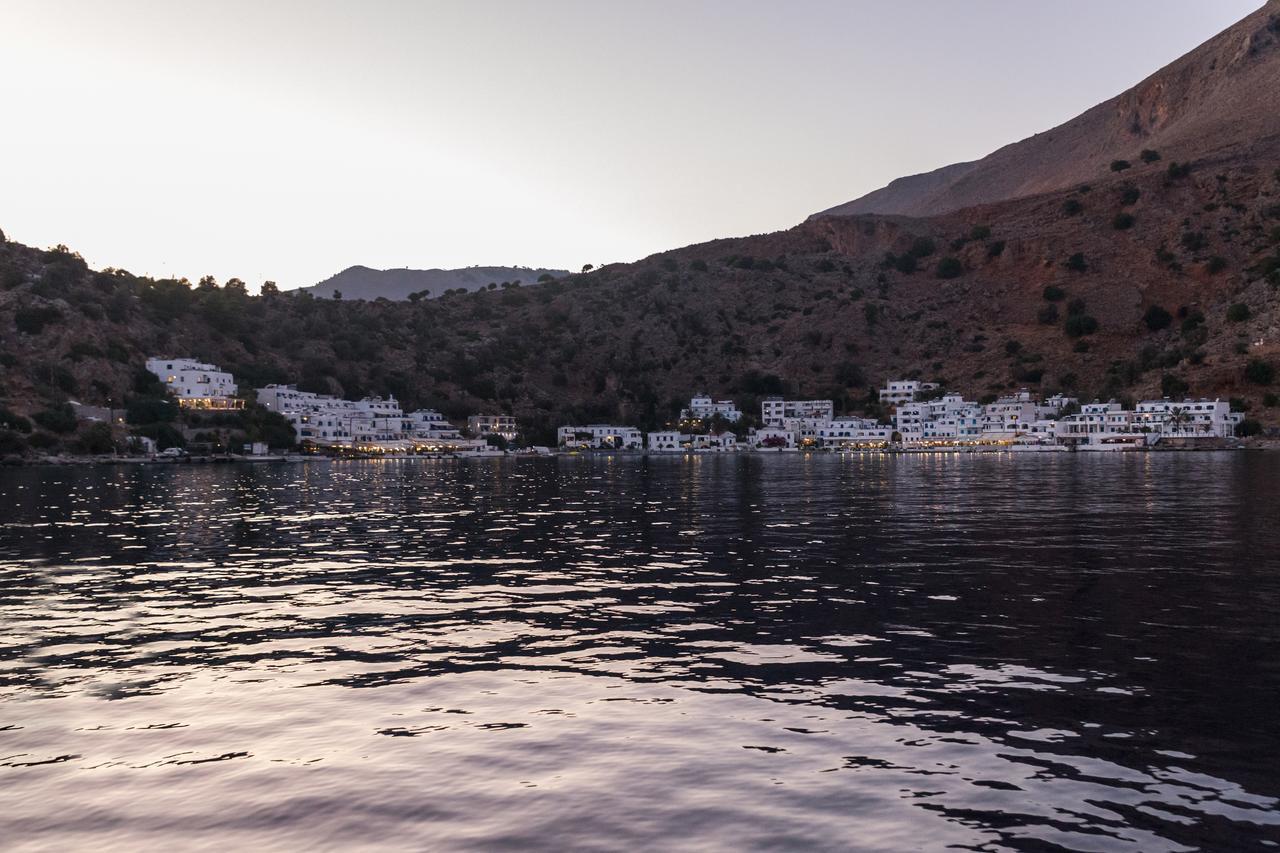 Daskalogiannis Hotel Loutro Bagian luar foto