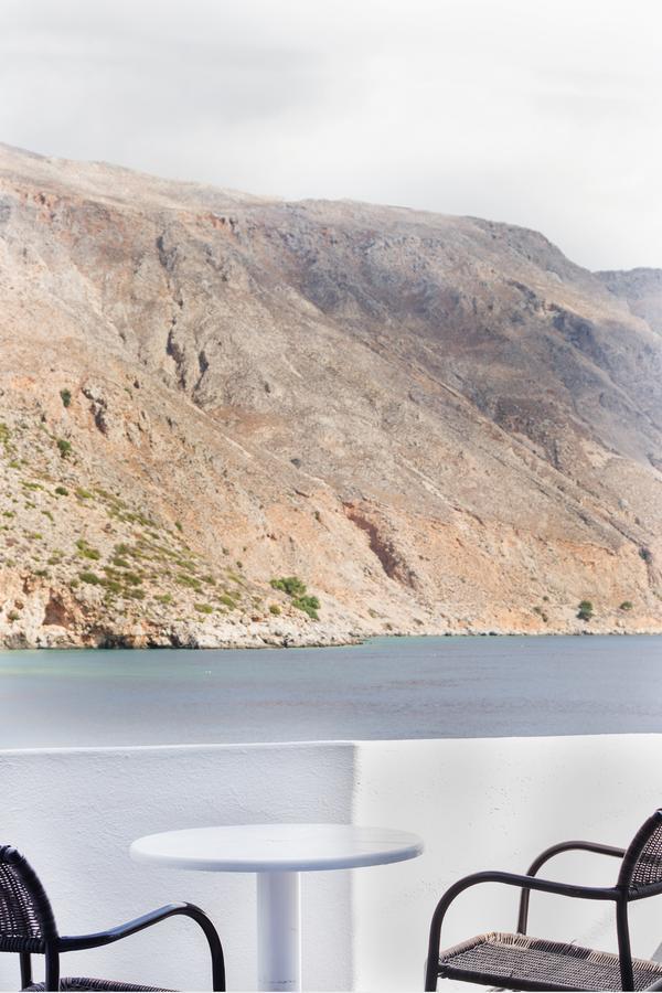 Daskalogiannis Hotel Loutro Bagian luar foto