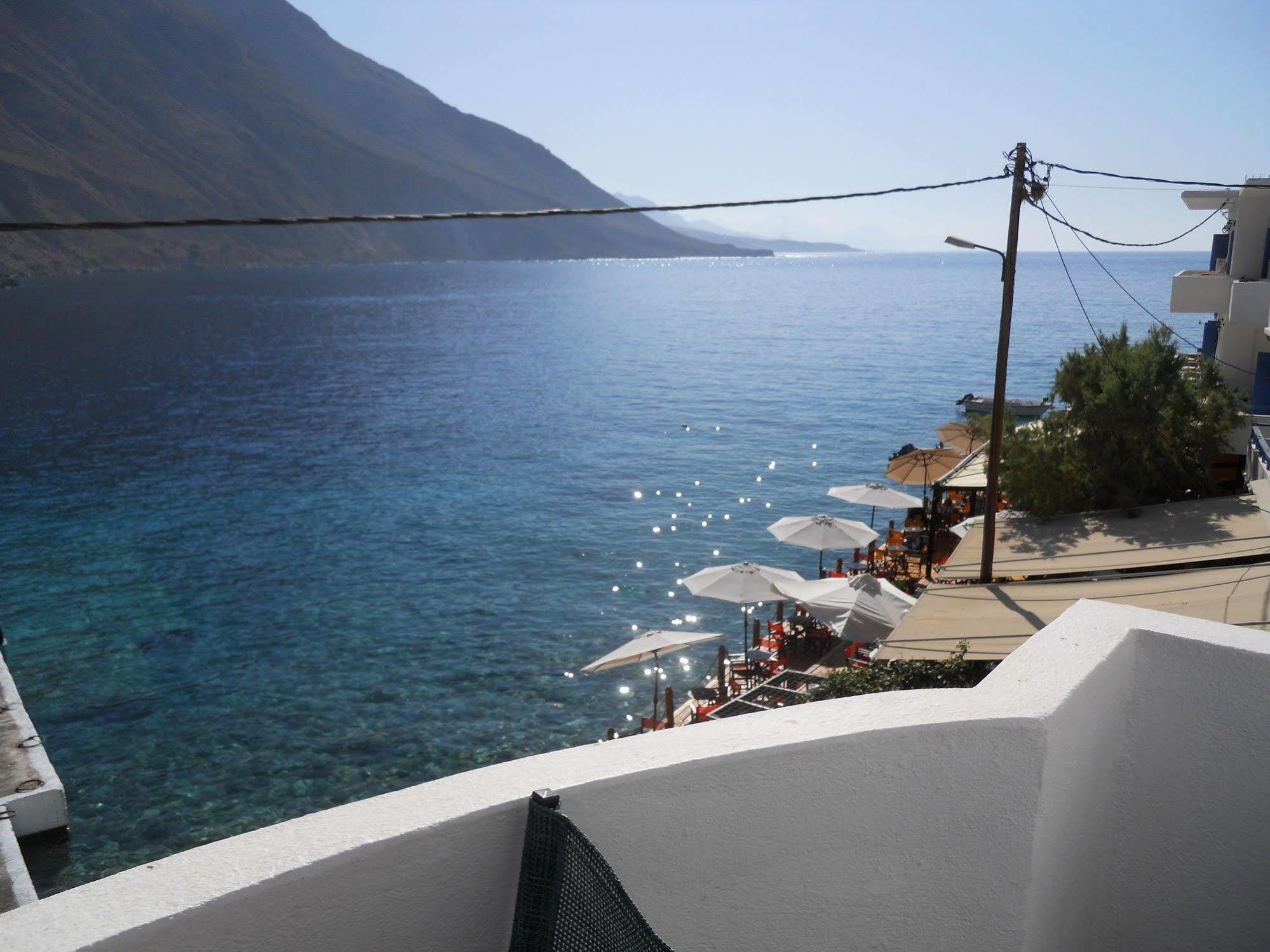 Daskalogiannis Hotel Loutro Bagian luar foto